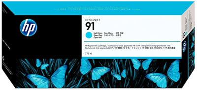 Картридж HP C9470A (№91) Light Cyan 231972
