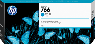 Картридж HP P2V89A (№766) Cyan 232155