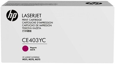 Картридж HP CE403YC (№507Y) Magenta 232332