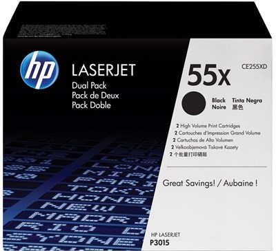Картридж HP CE255XD (№55X) Black 232536