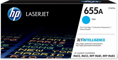 Картридж HP CF451A (№655A) Cyan 232551
