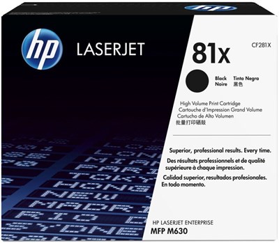 Картридж HP CF281X (№81X) Black 232618