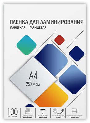 Плёнка для ламинирования Гелеос LPA4-250 233135
