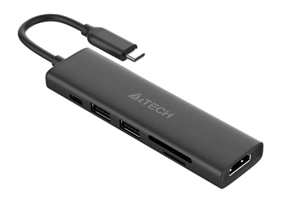 USB-концентратор A4Tech DST-60C Grey 233235