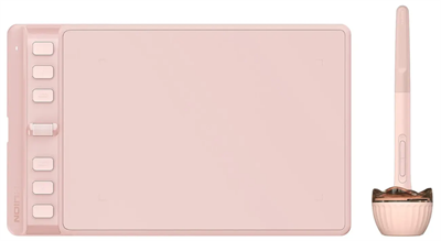 Графический планшет Huion H641P Pink 233586