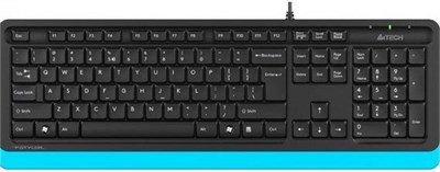 Клавиатура A4Tech Fstyler FK10 Black/Blue 233618
