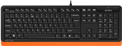 Клавиатура A4Tech Fstyler FK10 Black/Orange 233619