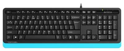 Клавиатура A4Tech Fstyler FKS10 Black/Blue 233622