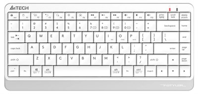 Клавиатура A4Tech Fstyler FBK11 White 233627