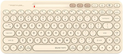 Клавиатура A4Tech Fstyler FBK36C AS Cafe Latte 233636