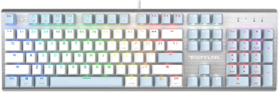 Клавиатура A4Tech Fstyler FS100 Neon Icy Blue 233645