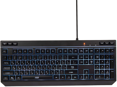 Клавиатура HIPER GKEY-1100 Black 233779