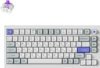 Клавиатура Keychron Q1 HE 8K (Q1HW-P1P-RU) 233880