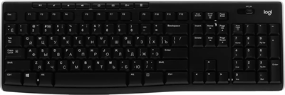 Клавиатура Logitech K270 Wireless Keyboard Black (920-003058) 233903