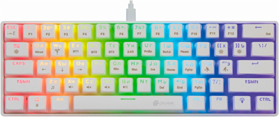 Клавиатура Oklick K763W White 234002