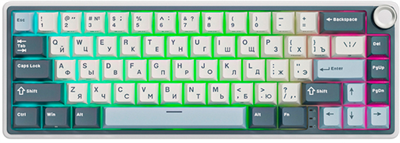 Клавиатура Royal Kludge R65 Moon (Beige Switch) 234089