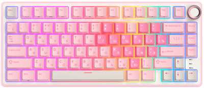 Клавиатура Royal Kludge R75 Pink Melody (Cream Switch) 234099