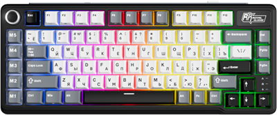 Клавиатура Royal Kludge L75 Knight Black (Cream Switch) 234114
