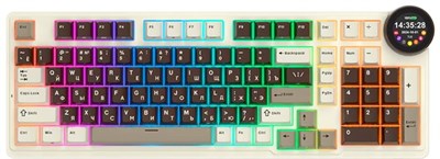 Клавиатура Royal Kludge N99 Mokko Grey (Beige Switch) 234117