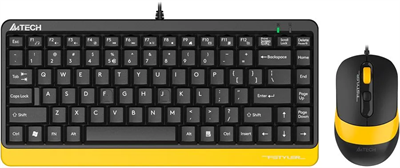 Клавиатура + мышь A4Tech Fstyler F1110 Bumblebee 234261