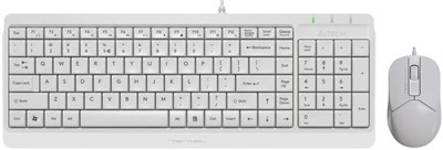 Клавиатура + мышь A4Tech Fstyler F1512 White 234263