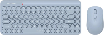 Клавиатура + мышь A4Tech Fstyler FG3200 Air2 Blue 234272