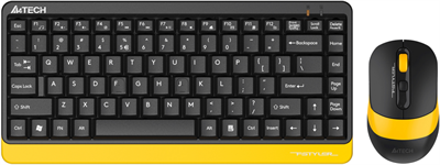 Клавиатура + мышь A4Tech Fstyler FG1110 Bumblebee 234273