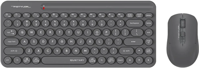 Клавиатура + мышь A4Tech Fstyler FG3200 Air2 Grey 234278