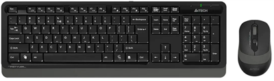 Клавиатура + мышь A4Tech Fstyler FG1010S Black/Grey 234282