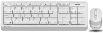 Клавиатура + мышь A4Tech Fstyler FG1010S White/Grey 234283