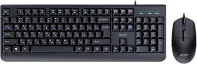 Клавиатура + мышь Acer OCC400 Black 234294