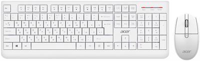 Клавиатура + мышь Acer OCC401 White 234303