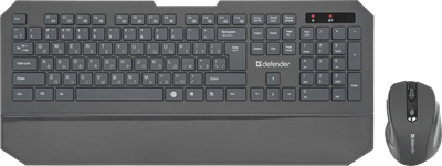 Клавиатура + мышь Defender Berkeley C-925 Nano Black 234314