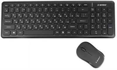Клавиатура + мышь Gembird KBS-9200 Black 234320