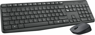 Клавиатура + мышь Logitech Wireless MK235 (920-007948/920-007949) 234330