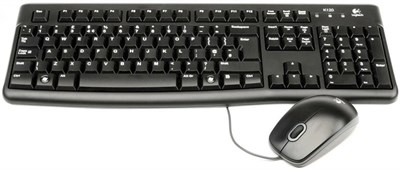 Клавиатура + мышь Logitech Desktop MK120 Black (920-002561/2562/2563/2589) 234333