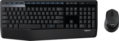 Клавиатура + мышь Logitech Wireless Combo MK345 Black (920-012925) 234334