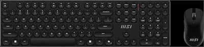 Клавиатура + мышь MSI Forge K210 Combo Black 234346