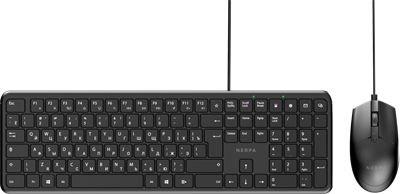 Клавиатура + мышь Nerpa NRP-KG100-W-BLK 234348