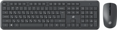 Клавиатура + мышь Oklick S277W Grey 234354