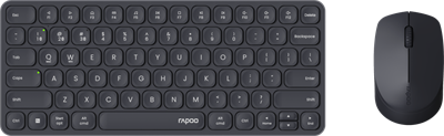 Клавиатура + мышь Rapoo 9010M Dark Grey 234374