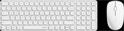 Клавиатура + мышь Rapoo 9320M White 234378