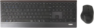 Клавиатура + мышь Rapoo 9500M Black 234380