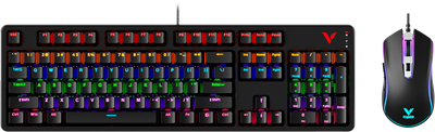 Клавиатура + мышь Rapoo V185S Black 234384