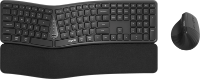Клавиатура + мышь Rapoo 8810ME Dark Grey 234387