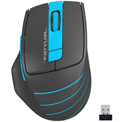 Мышь A4Tech Fstyler FG30S Grey/Blue 235678