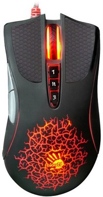 Мышь Bloody A90 Blazing Black 235784
