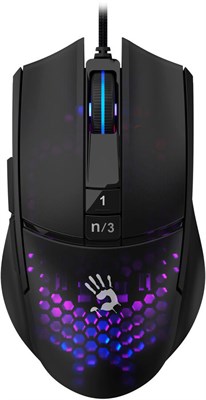Мышь Bloody L65 Max Black/Purple 235785