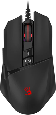 Мышь Bloody W65 Max Mini Stone Black 235792