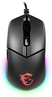 Мышь MSI Clutch GM11 Black 236026